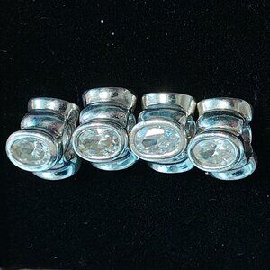 Authentic Pandora Retired Clear Skies CZ Charm Set 790289CZ Sterling Silver